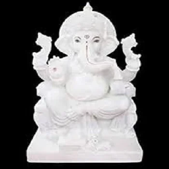 White Marble Ganesh statue 